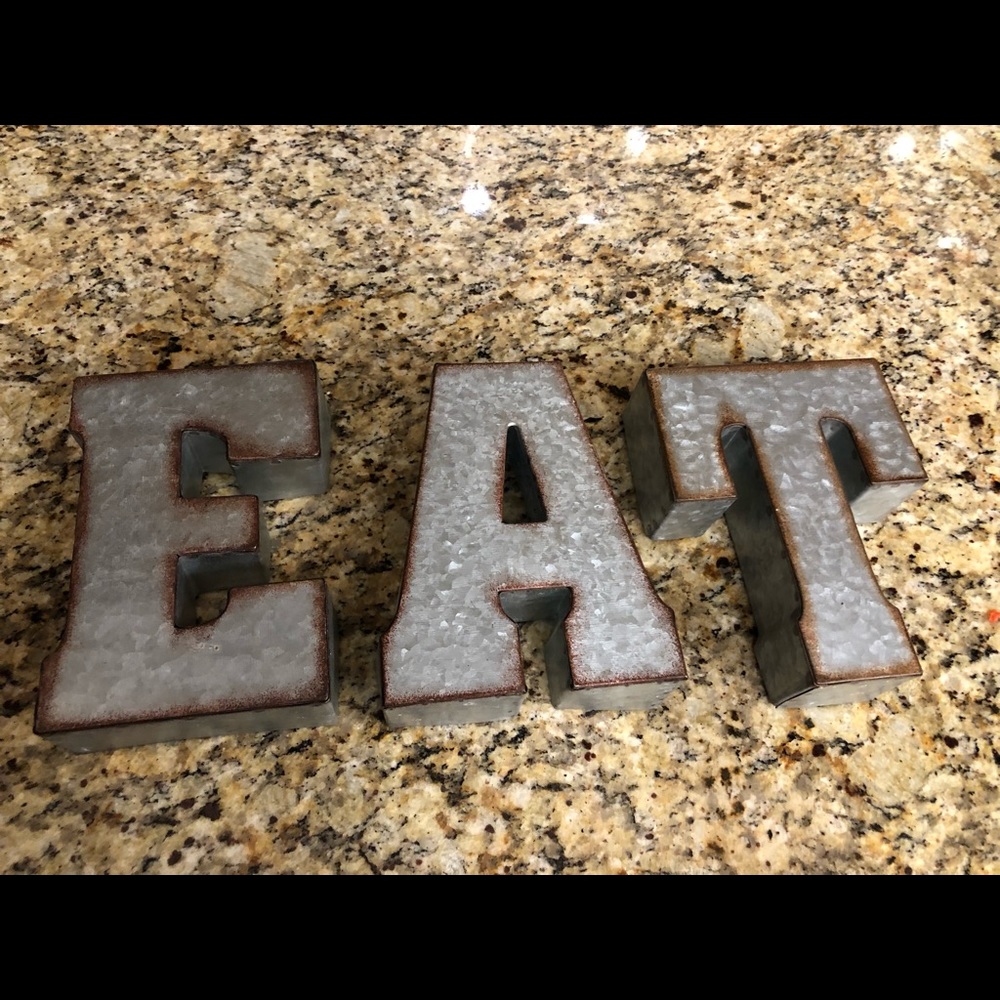 Metal Eat letters